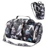 Gym Sport Bag Backpack Duffle Bag Weekender Bag Water-resistant Travel Sling Bag Casual Daypack for Men and Women view 1