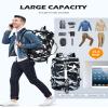 Gym Sport Bag Backpack Duffle Bag Weekender Bag Water-resistant Travel Sling Bag Casual Daypack for Men and Women view 4