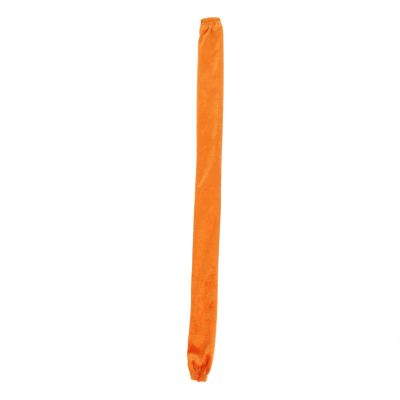 HERCHR Fabric Cord Cover 60cm Length Chain Cover Cable Sleeve Chandelier Lighting Wire Cord Cover Fabric Cord Cover for Chandelier, Lighting, Wires Cable Management(Orange)