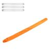 HERCHR Fabric Cord Cover 60cm Length Chain Cover Cable Sleeve Chandelier Lighting Wire Cord Cover Fabric Cord Cover for Chandelier, Lighting, Wires Cable Management(Orange) view 4
