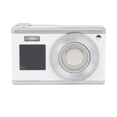 Vlogging Camera, Digital Camera Auto Focus 2.88in IPS Screen 750mAh Smart AntiShake for Gift (White)