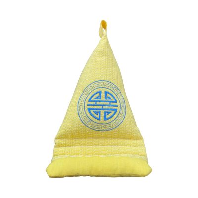 Handcrafted Phone Standing Pillow - The Perfect Hands-Free Solution for Phones, Tablets, Books, and More! (Yellow)