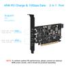 Sinefine USB PCIe Card Power Delivery 4 USB Type-C Ports, PCIe USB3.1(USB 3.2 Gen 2) with 10 Gbps Motherboard Card for PC Desktop view 2
