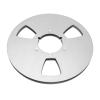 1/4 10.5 Inch Empty Takeup Reel, Empty Takeup Reel 3 Hole Universal Opening Machine Part Stainless Steel Screws for Reel to Reel Tape Player (Silver) view 3