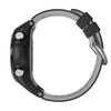 INF Silicone Watch Strap Compatible with Garmin Approach S2 /S4, Breathable Adjustable Sport Watch Band Replacement Wristband Bracelet Two-in-One Color, Black&Grey view 3