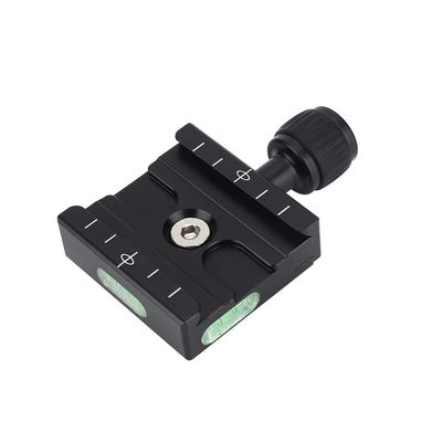 Swivel Stud Bipod Rail Adapter Head Black Metal Metal Clamp Quick Release Plate for RRS pod Head Lj