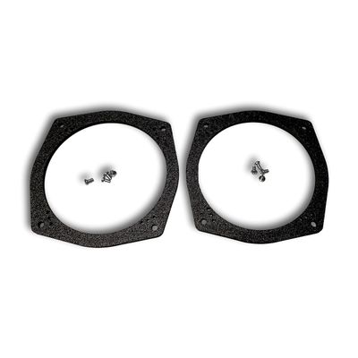1 Pair - 6 1/2" 6.5" Front or Rear Speaker Adapters Compatible with 2002-2007 Mitsubishi Lancer - SPKBRK010