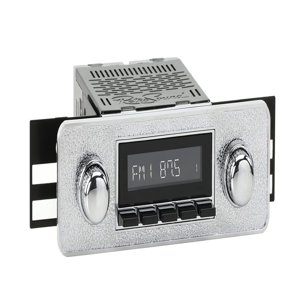RetroRadio Compatible with 1997-03 Porsche Boxster Features Include Bluetooth, USB, AM/FM HCB-M2-302-06P-76PP7