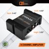 PRV Audio QS400.4 2 Ohm Mini Compact 4 Channel Car Audio Amplifier 4 x 100 Watts RMS at 2 Ohm - 400 Watt Amp Stereo 12 Volts Amp Class D Full Range Bridgeable view 3