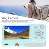 Digital Camera, 2.7in Screen 8K Compact Video Camera, 68MP 16X Zoom Point and Shoot Camera with Timer Shoot Beauty Filter for Kids Girl Boys (Green) view 2