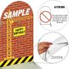 FiVan Customized Size Arch Backdrop Cover Construction Tower Crane Theme Bilayer Round Top Background for Baby Birthday Party Decoration view 4
