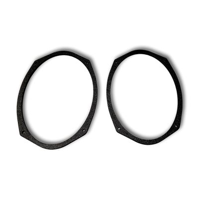 1 Pair - 6"x9" 6x9 Speaker Depth Spacers/Extension Rings/Extender/Stackable - SPKBRK012 (1/4" Thick)