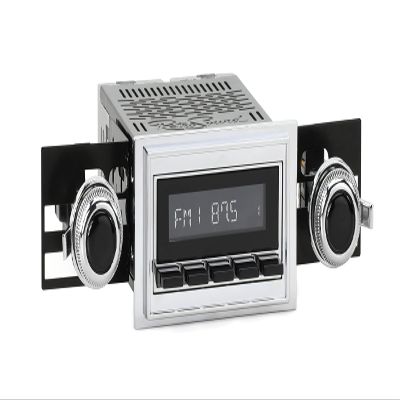 RetroRadio Compatible with 1968-69 Oldsmobile Cutlass / 442 Features Include Bluetooth, HD, SiriusXM Ready, AM/FM LCB-M4-118-53-73O
