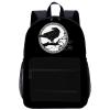 Black Crow Laptop Backpack Lightweight 17 Inch Travel Daypack Shoulder Bag for Men Women view 1
