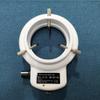 144 LED Bulbs Microscope Ring Light Illuminator Lamp US Plug Brightness Control (White) view 3