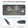 Galaxy Bang AC Adapter Charger for Dell Inspiron 7786 2-in-1 I7786-7929SLV-PUS view 3