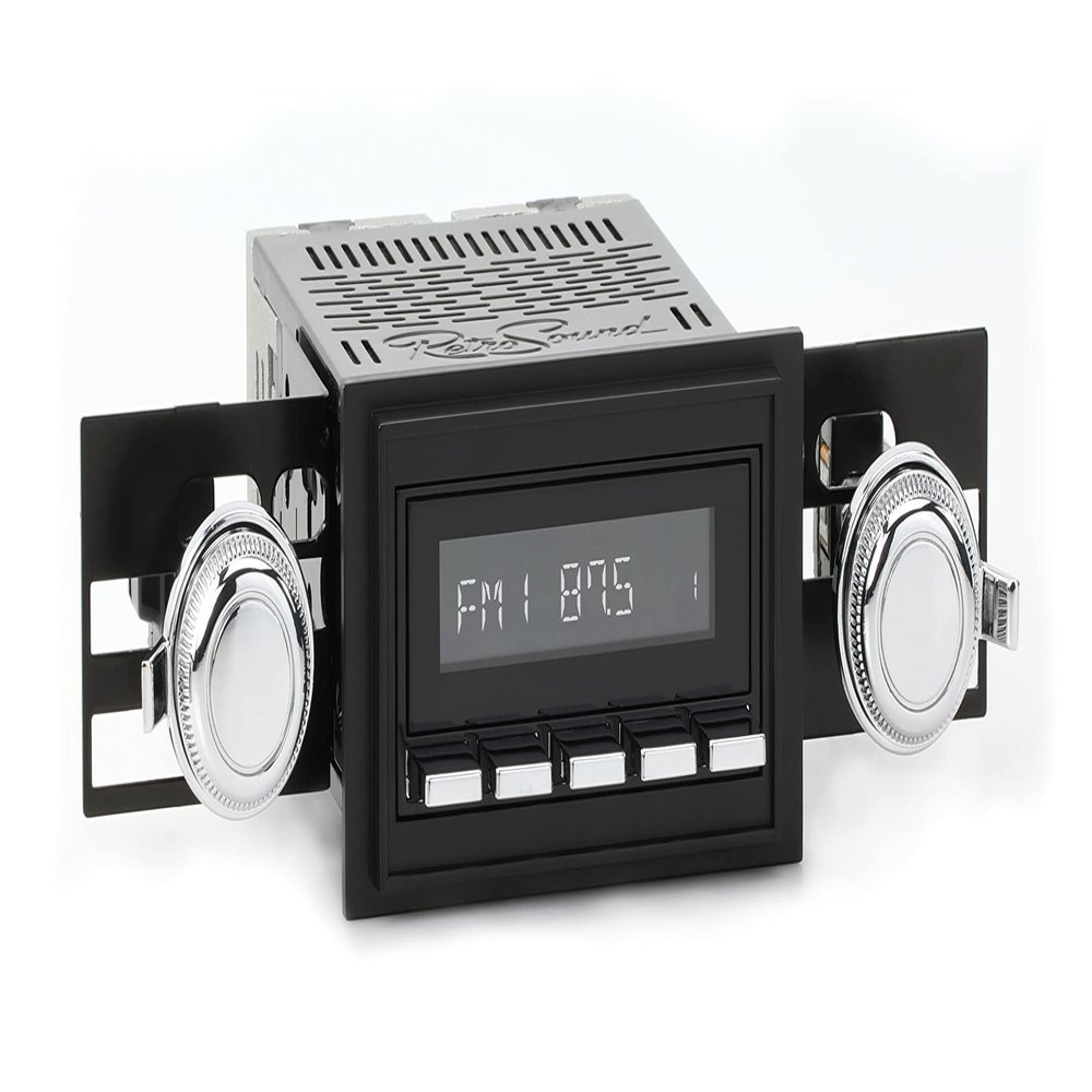 RetroRadio Compatible with 1968-69 Oldsmobile Cutlass / 442 Features Include Bluetooth, USB, AM/FM HBC-M2-218-03P-73PO