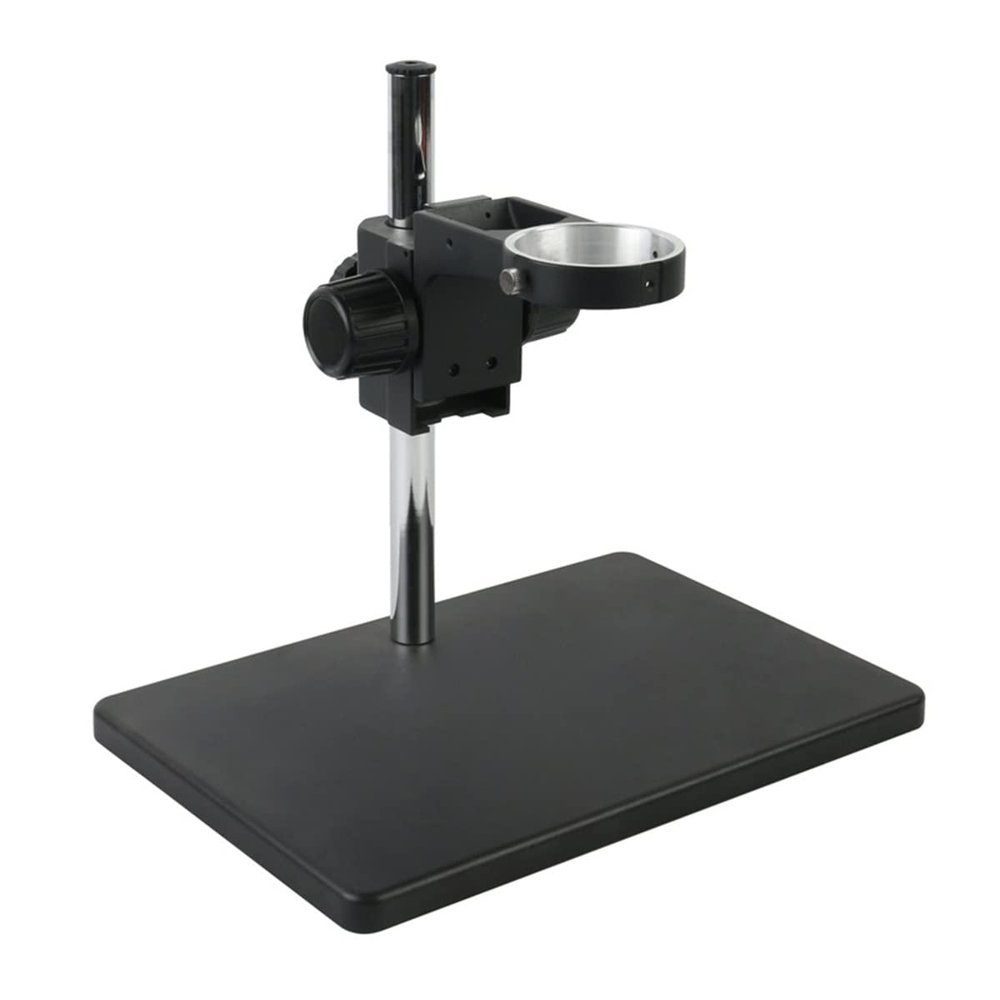 Lab Microscope Slides Stereo Microscope Table Stand Focusing Rack Diameter 76mm Microscope Parts (Color : D)