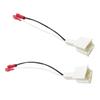 Unifizz Car 2Pcs Car Speaker Connector for Nissan Murano for Infiniti G37 Wire Harness Adapter Connector view 1