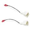 Unifizz Car 2Pcs Car Speaker Connector for Nissan Murano for Infiniti G37 Wire Harness Adapter Connector view 2