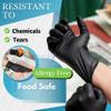 Abnili Black Vinyl Gloves Disposable Latex-free, Powder-free, Medium 4.5-Mil 100-Count, Food Handling, Cleaning, Cooking, kitchen & Household Use view 3