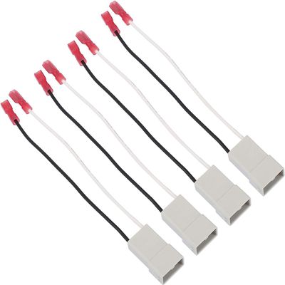 Unifizz Car 4pcs Speaker Connector Harness Adapter 72-7800 for Honda Pilot Civic CRV Ridgeline Accord Element for Odyssey Acura Integra CL RL TL