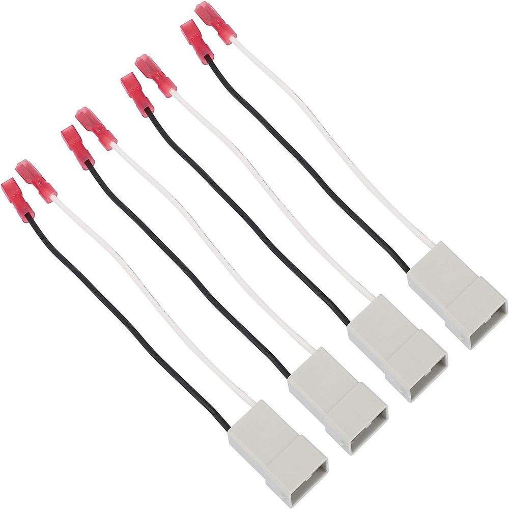 Unifizz Car 4pcs Speaker Connector Harness Adapter 72-7800 for Honda Pilot Civic CRV Ridgeline Accord Element for Odyssey Acura Integra CL RL TL