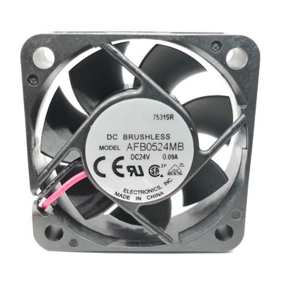 DC24V 0.09A AFB0524MB 5015 5cm 2-Wire Inverter Cooling Fan