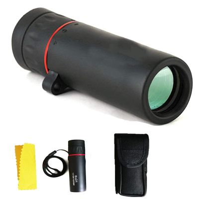 Telescope monocular 4 - -10 500 for Smartphone 68g Ultra Lightweight Compact Mini Pocket Binoculars with Night Vision High Power Prism Spotting Scopes for Birdwatching