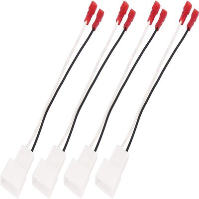 Unifizz Car 4pcs Speaker Connector Harness Adapter 72-8104 for Toyota Corolla 1993-2008 2013-2015 for Scion TC 2010-2012