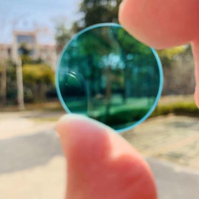 2Pcs Total Size Diameter 27.5mm and 1.5mm Thick Low Pass Filter IR Cut Blue Glass