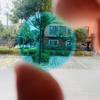 2Pcs Total Size Diameter 27.5mm and 1.5mm Thick Low Pass Filter IR Cut Blue Glass view 2