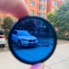 2Pcs Total Size Diameter 52mm with Frame Ring Light Blue IR Filter Glass view 3