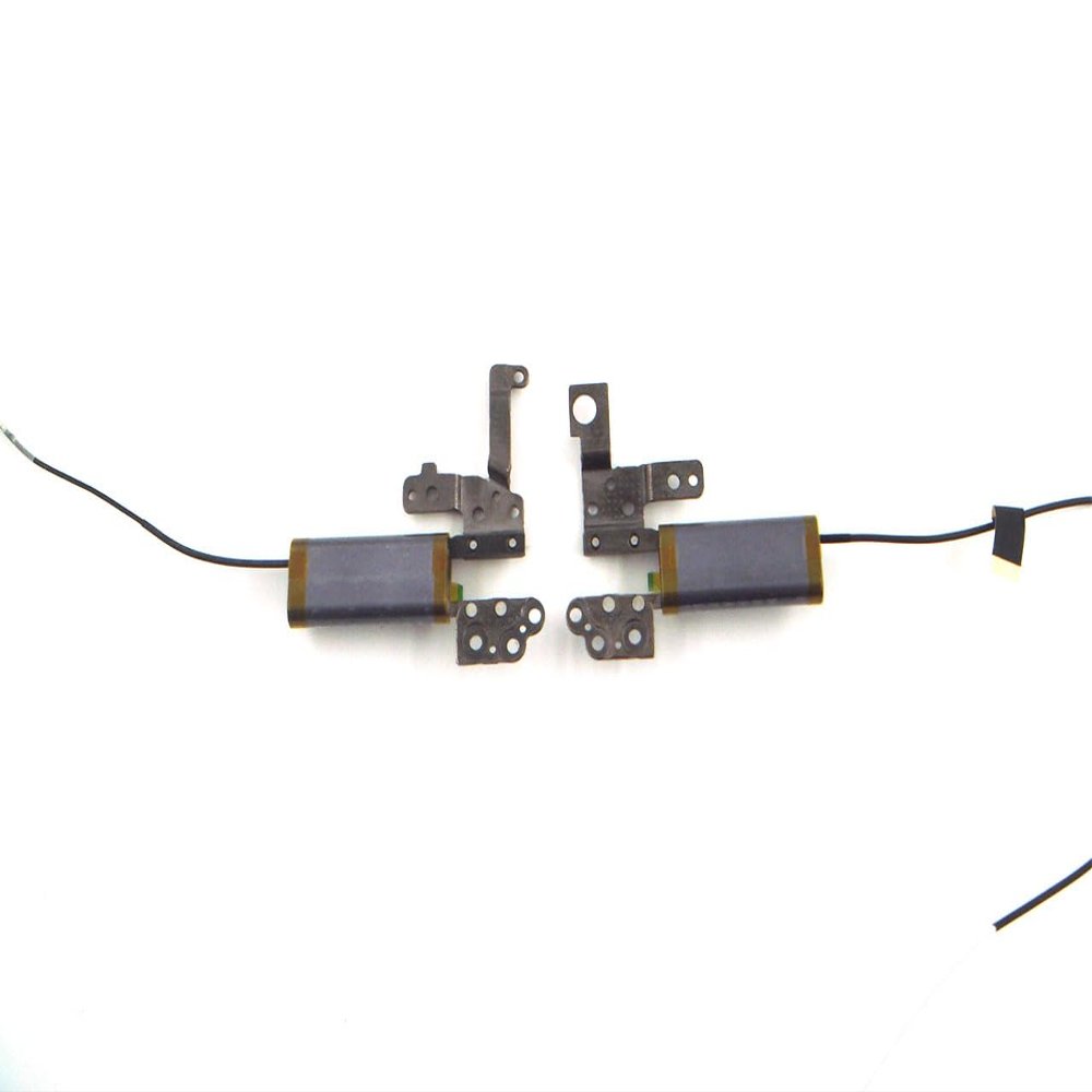 Bayjebu Parts for Lenovo ideapad Yoga 7-14ITL5 Hinges Kit Left and Right Gray with Antenna 5H50S28982