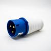 Elecbee Industrial Connector Plug 3P 32A 220V-250V 2P+E 6h IP44 view 2