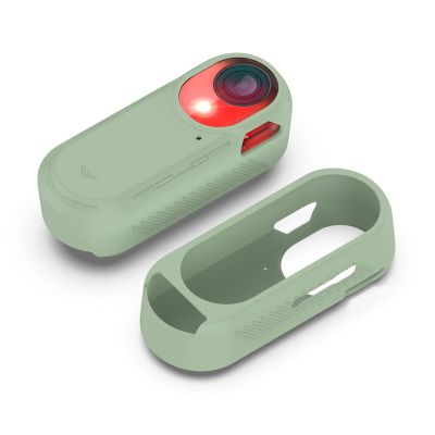 Compatible with Garmin Varia RCT715 Silicone Case Cycling Rearview Radar Case (Light Green)