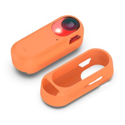 Compatible with Garmin Varia RCT715 Silicone Case Cycling Rearview Radar Case (Orange)