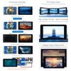 Waveshare 7inch Capacitive Touch Display, Supports Pi 4B only, DSI Interface, IPS Screen, 800480, 5-Point Touch, with Case view 4