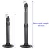 AlfaView Extendable Mounting Pole for Security Camera, 20cm-40cm Telescopic Mounting Pole with 1/4" Thread Adapter, Universal Aluminum Ceiling Wall Mount for Dome Bullet Camera (Black) view 2