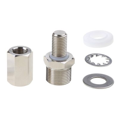 Asukohu Antenna Adaptor Surecom S215 3/8'-24 to SO239 Heavy Duty Stud Antenna Mount Adapter Adaptor for Any 1/2" Hole