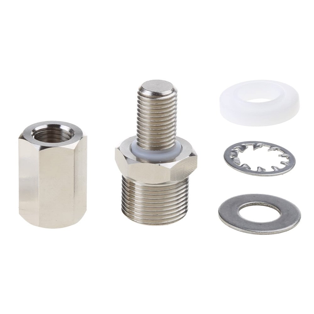 Asukohu Antenna Adaptor Surecom S215 3/8'-24 to SO239 Heavy Duty Stud Antenna Mount Adapter Adaptor for Any 1/2" Hole