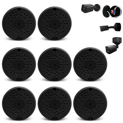 ABS New Security Camera Junction Box,Security Camera Bracket Outdoor,Plastic Waterproof Security Camera Mount Hide Cable Junction Box for Arlo Solar Panel Flip Cover Cable Cover