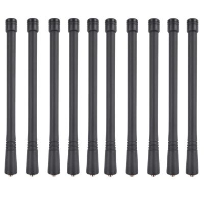 10Pcs NAD6567 136-174MHz VHF Helical Antenna Compatible with HT1000 MTX838 MTS2000 XTS2500 XTS3000 XTS3500 PR1500 PRO7150 Elite Radio