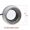 VAKUUM Lab Microscope Slides Ring Light 72LED Microscope Camera Illuminator Ring Light Source Adjustable Eye Protection White Lamp Microscope Parts view 3
