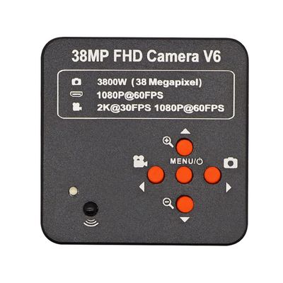 Lab Microscope Slides 2K 38MP Industrial Digital Trinocular Stereo Microscope Microscope Parts