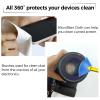 JiaTeums Screen Cleaner Spray, (18ml Upgrade Extra Large Ver.) Phone Touchscreen Cleaning Spray for Mobile Phone Tablet Mac Car Device Screen - with 20ml Refill, Brush & Wipe Tool view 3
