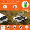 Portable CD Player,Anti-Skip/Shockproof Home Bluetooth CD Player,Desktop CDs Players with LCD Touch Screen,Rechargable Personal CDs Players for Car view 2
