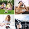 Portable CD Player,Anti-Skip/Shockproof Home Bluetooth CD Player,Desktop CDs Players with LCD Touch Screen,Rechargable Personal CDs Players for Car view 4