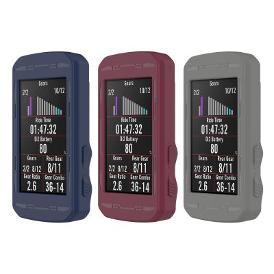 Case Compatible for Bryton Rider 750 GPS Cycling/Bike Computer, Silicone Replacement Protective Case Shockproof Case Cover Accessory for Bryton Rider 750 (3 Colors B)