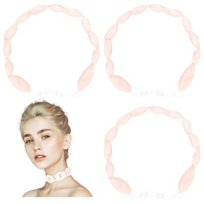 Neck Coolers for Hot Weather with Buttons,Hands Free Cold Pack,Reusable Neck Cooler,Wearable Cooling Neck Wraps,Freezing below 18  (3PCS)